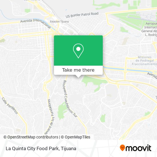 La Quinta City Food Park map