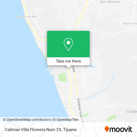 Mapa de Calimax Villa Floresta Num 25