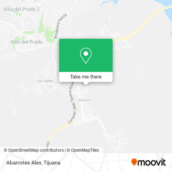 Abarrotes Alex map