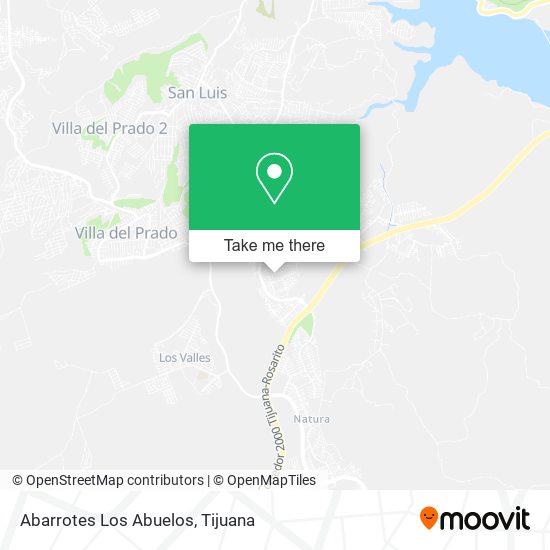 Abarrotes Los Abuelos map