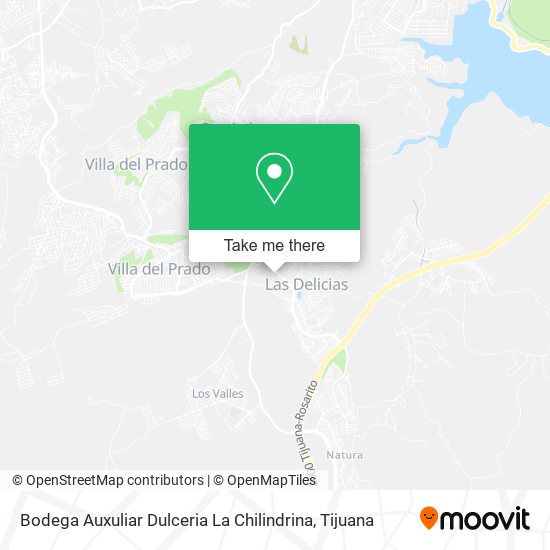 Bodega Auxuliar Dulceria La Chilindrina map