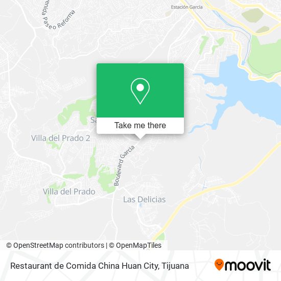Restaurant de Comida China Huan City map