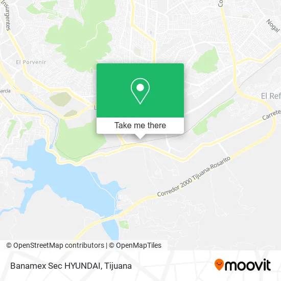 Banamex Sec HYUNDAI map