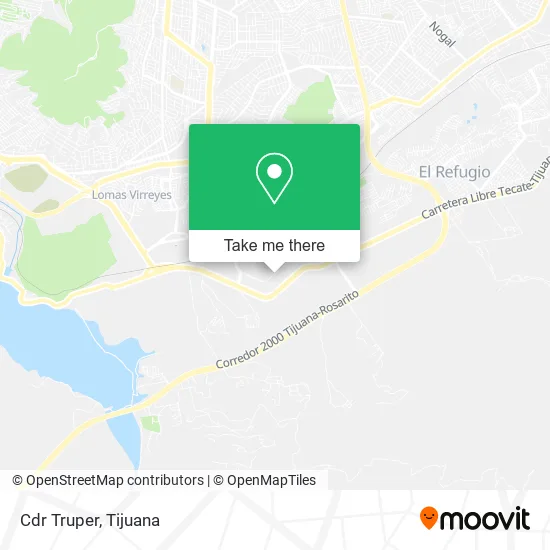 Mapa de Cdr Truper