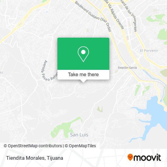 Mapa de Tiendita Morales