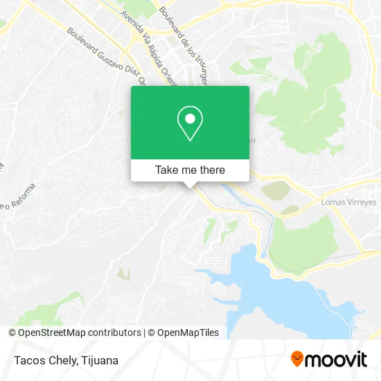Tacos Chely map