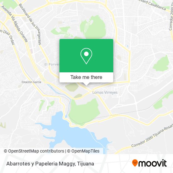Abarrotes y Papeleria Maggy map