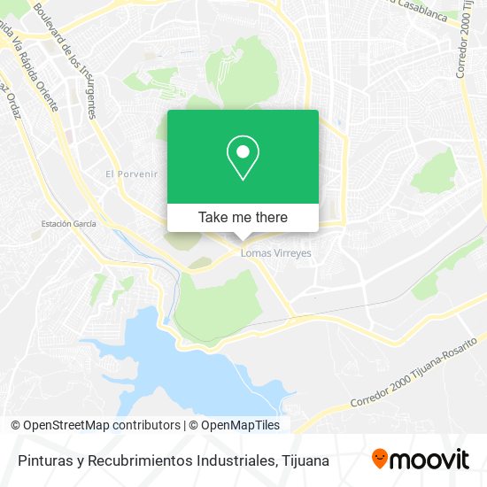 Mapa de Pinturas y Recubrimientos Industriales
