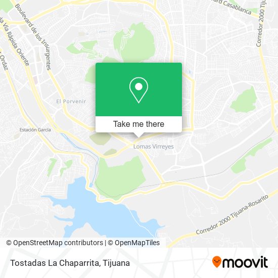Tostadas La Chaparrita map