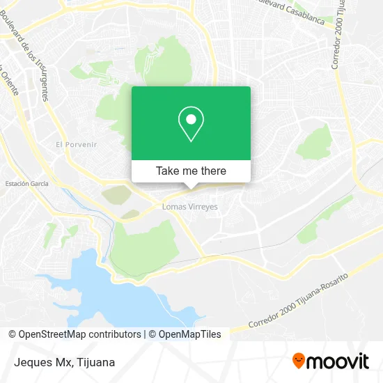 Jeques Mx map