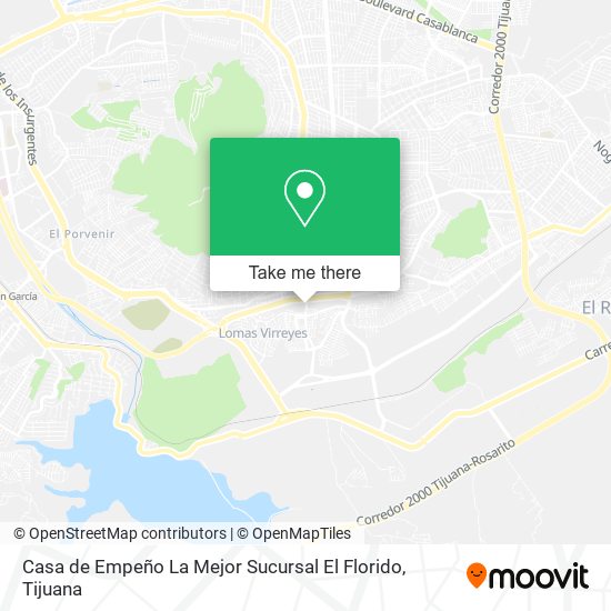 Casa de Empeño La Mejor Sucursal El Florido map