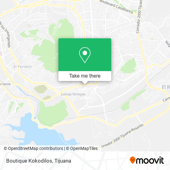 Boutique Kokodilos map
