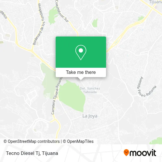 Tecno Diesel Tj map