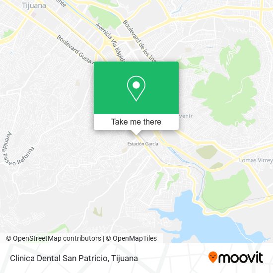 Mapa de Clinica Dental San Patricio