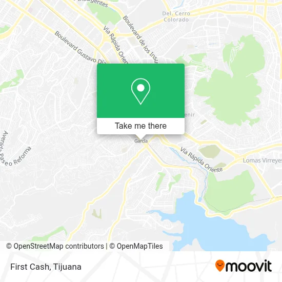 First Cash map
