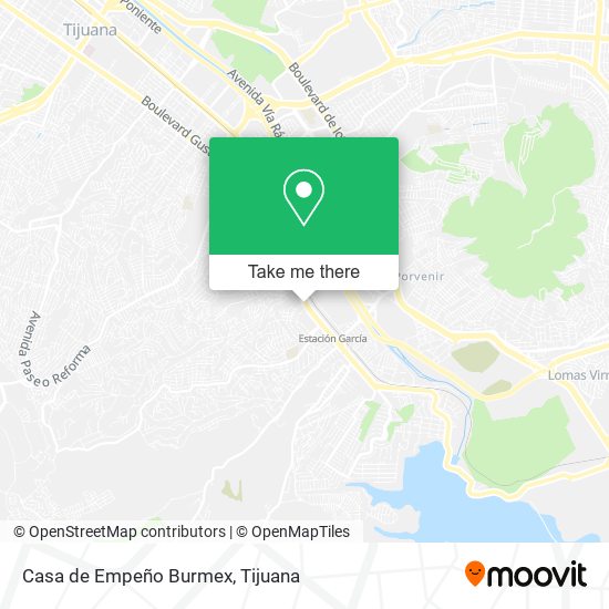 Casa de Empeño Burmex map