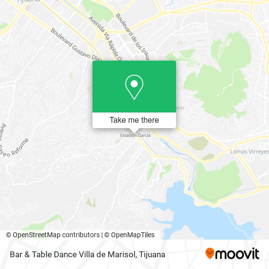 Bar & Table Dance Villa de Marisol map