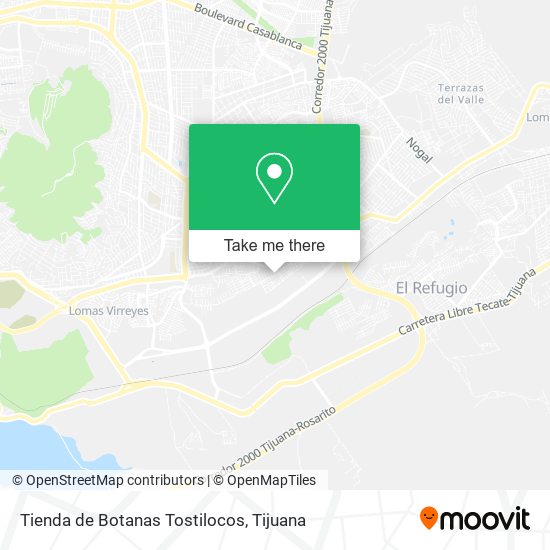 Tienda de Botanas Tostilocos map