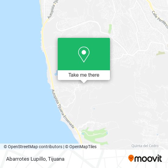 Mapa de Abarrotes Lupillo