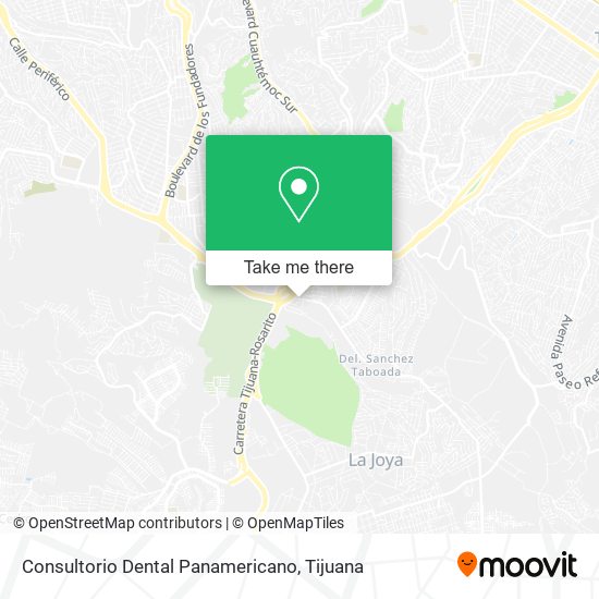 Consultorio Dental Panamericano map