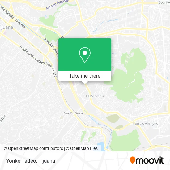 Yonke Tadeo map