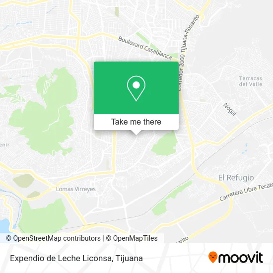 Expendio de Leche Liconsa map