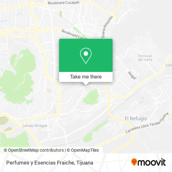 Mapa de Perfumes y Esencias Fraiche