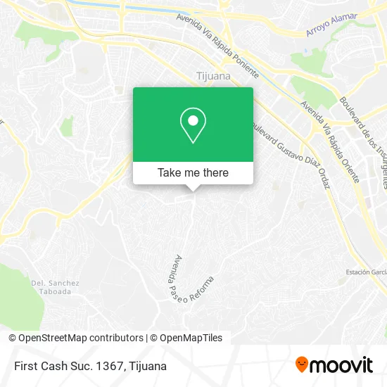 First Cash Suc. 1367 map