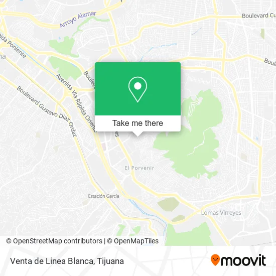 Venta de Linea Blanca map