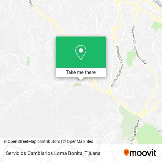 Mapa de Servicios Cambiarios Loma Bonita