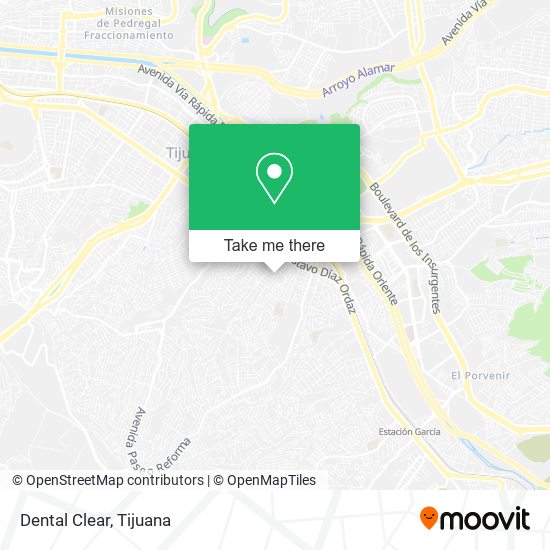 Dental Clear map