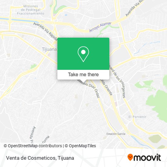 Mapa de Venta de Cosmeticos
