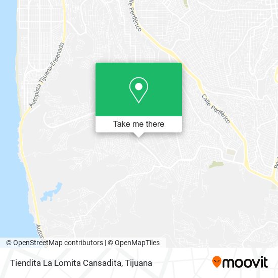 Tiendita La Lomita Cansadita map