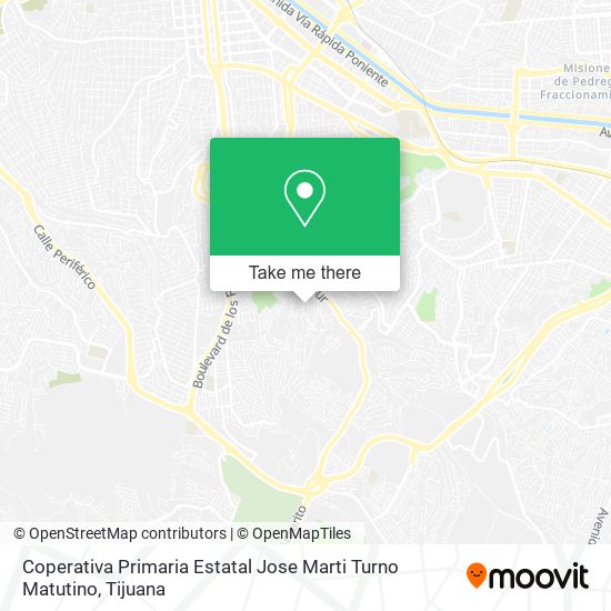 Coperativa Primaria Estatal Jose Marti Turno Matutino map