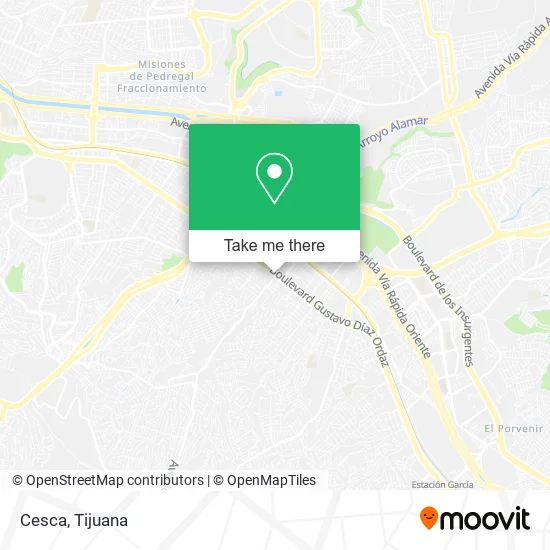 Cesca map