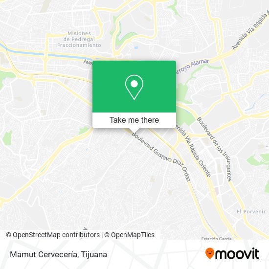 Mamut Cervecería map