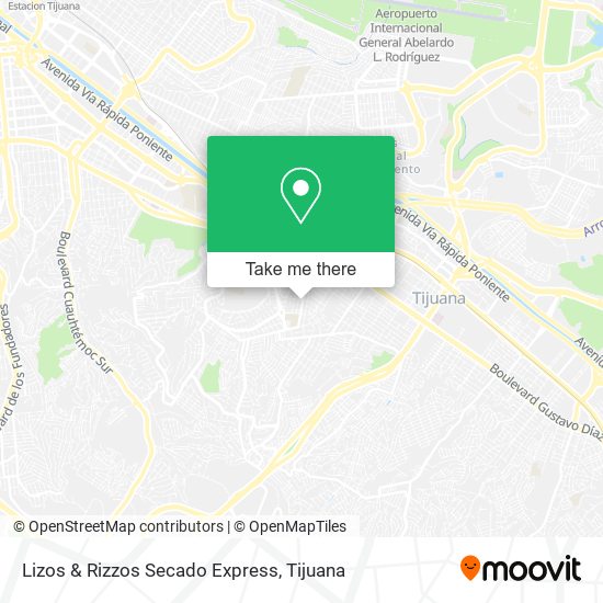 Lizos & Rizzos Secado Express map