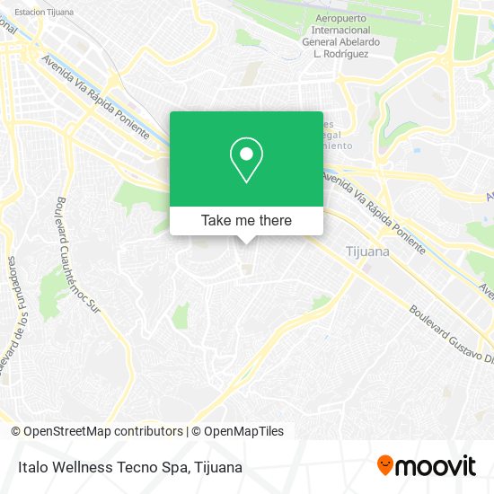 Mapa de Italo Wellness Tecno Spa