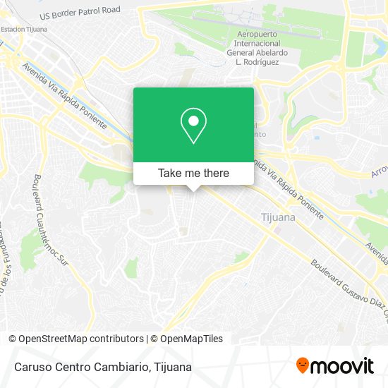 Caruso Centro Cambiario map