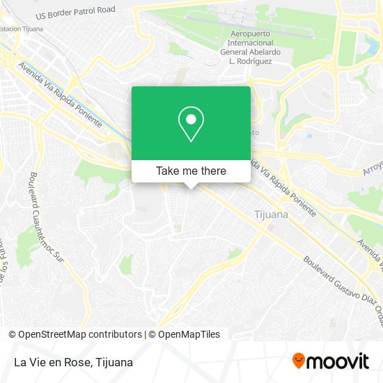 Mapa de La Vie en Rose