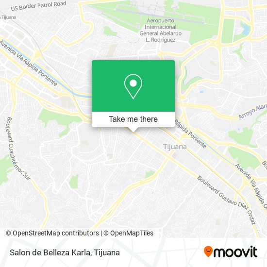 Salon de Belleza Karla map