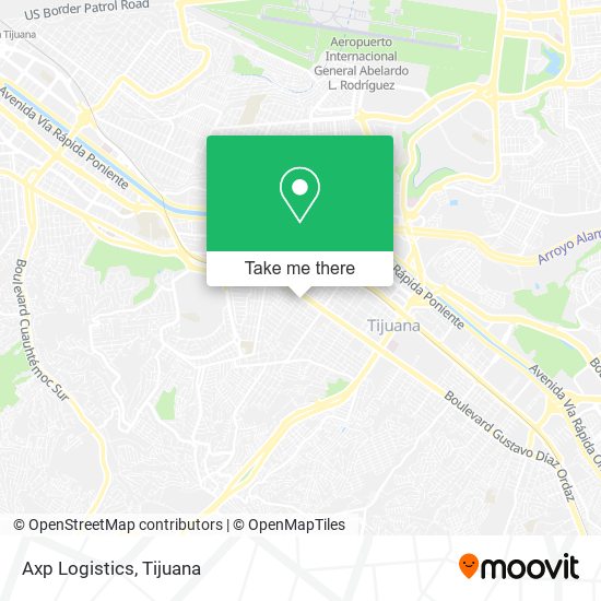 Mapa de Axp Logistics