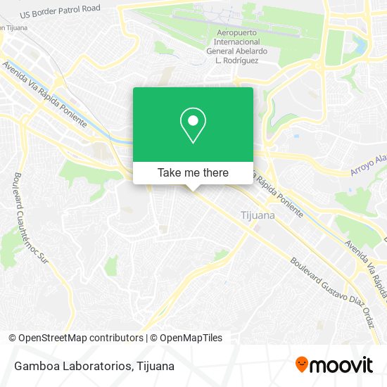 Mapa de Gamboa Laboratorios