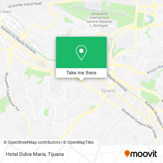 Mapa de Hotel Dulce Maria