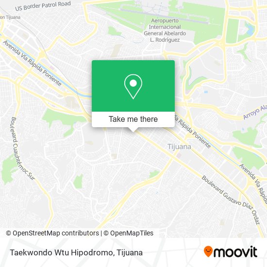 Mapa de Taekwondo Wtu Hipodromo