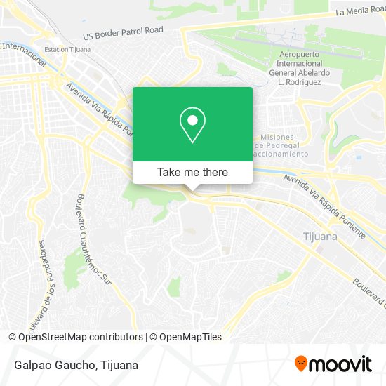 Mapa de Galpao Gaucho