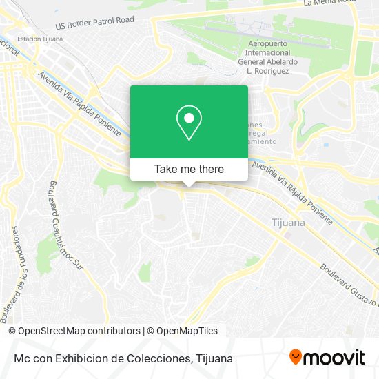 Mc con Exhibicion de Colecciones map