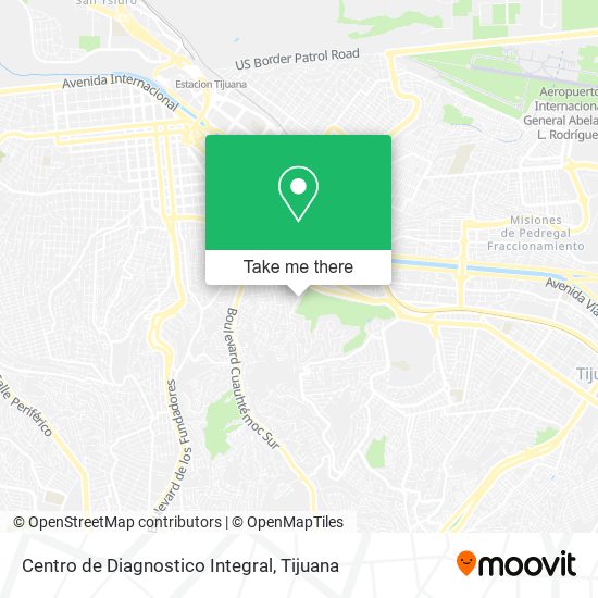 Mapa de Centro de Diagnostico Integral