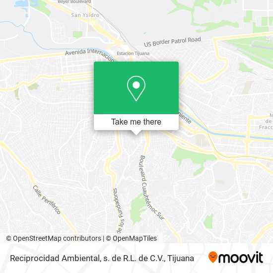 Reciprocidad Ambiental, s. de R.L. de C.V. map