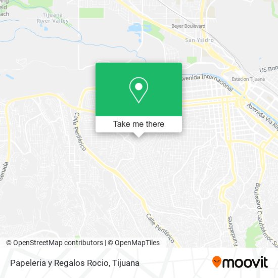 Mapa de Papeleria y Regalos Rocio